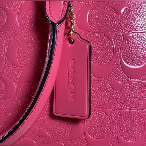 Coach Pink Satchel Bag
